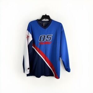 Vintage Y2K Fubu League 05 The Collection Hip Hop Mens XL Long Sleeve Jersey